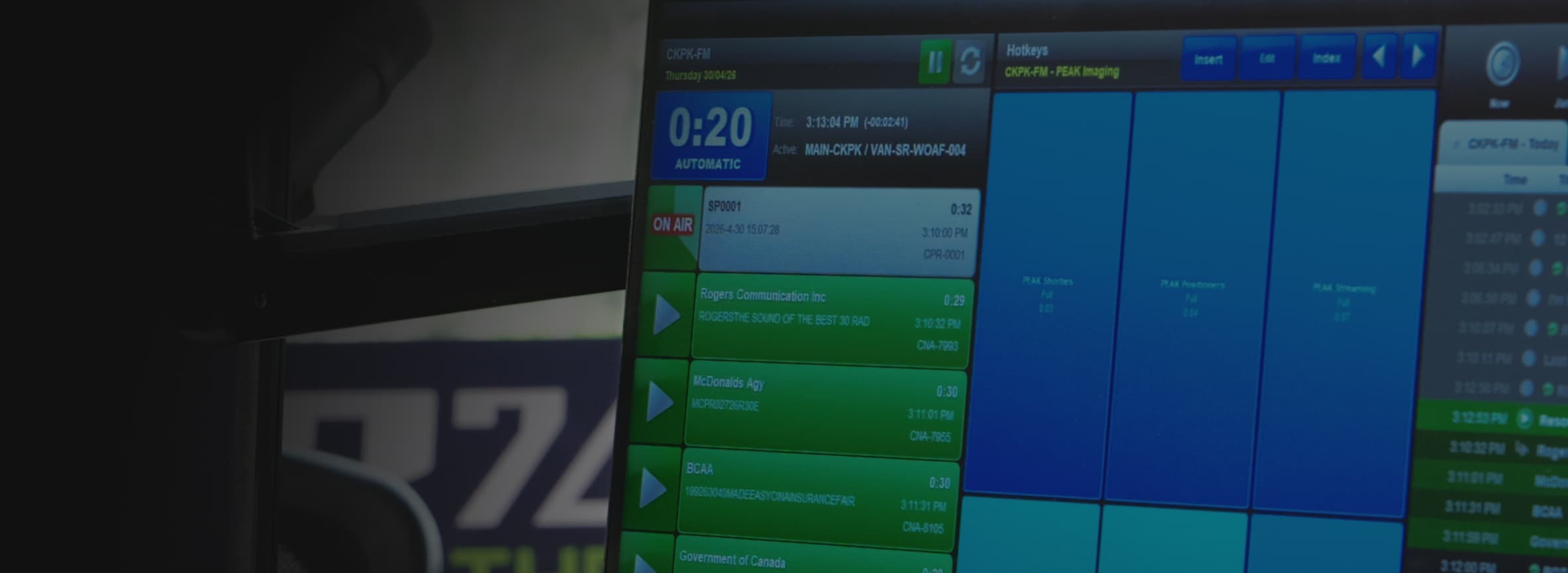 Traffic & playout integration
